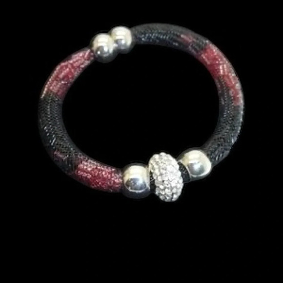The Midnight Spark Bracelet. Magnetic Closure - Picture 2 of 7